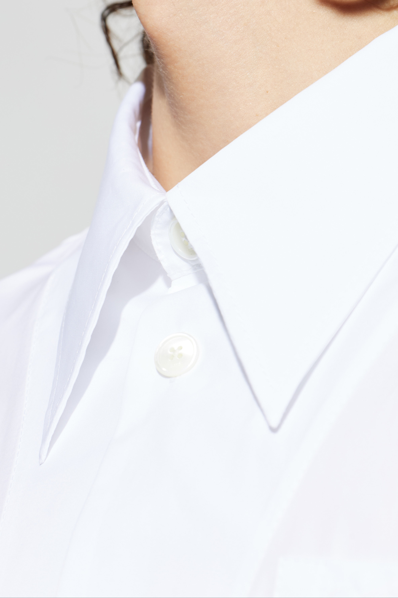 White 'Oversize' shirt Ami Alexandre Mattiussi - Vitkac Northern